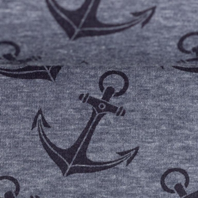 Alpenfleece | EIGER | Anker dunkelblau meliert